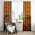 Niue ANZAC Day Personalised Window Curtain with Poppy Field LT9 - Polynesian Pride