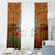 Niue ANZAC Day Personalised Window Curtain with Poppy Field LT9 - Polynesian Pride