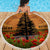 Norfolk Island ANZAC Day Personalised Beach Blanket with Poppy Field LT9 - Polynesian Pride