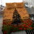 Norfolk Island ANZAC Day Personalised Bedding Set with Poppy Field LT9 - Polynesian Pride