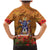 Norfolk Island ANZAC Day Personalised Family Matching Mermaid Dress and Hawaiian Shirt with Poppy Field LT9 - Polynesian Pride