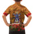Norfolk Island ANZAC Day Personalised Family Matching Puletasi and Hawaiian Shirt with Poppy Field LT9 - Polynesian Pride
