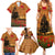 Norfolk Island ANZAC Day Personalised Family Matching Summer Maxi Dress and Hawaiian Shirt with Poppy Field LT9 - Polynesian Pride