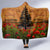 Norfolk Island ANZAC Day Personalised Hooded Blanket with Poppy Field LT9 - Polynesian Pride