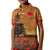 Norfolk Island ANZAC Day Personalised Kid Polo Shirt with Poppy Field LT9 Kid Art - Polynesian Pride