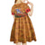 Norfolk Island ANZAC Day Personalised Kid Short Sleeve Dress with Poppy Field LT9 - Polynesian Pride