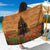 Norfolk Island ANZAC Day Personalised Sarong with Poppy Field LT9 One Size 44 x 66 inches Art - Polynesian Pride