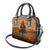 Norfolk Island ANZAC Day Personalised Shoulder Handbag with Poppy Field LT9 - Polynesian Pride