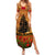 Norfolk Island ANZAC Day Personalised Summer Maxi Dress with Poppy Field LT9 Women Art - Polynesian Pride