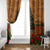 Norfolk Island ANZAC Day Personalised Window Curtain with Poppy Field LT9 - Polynesian Pride