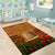 Tokelau ANZAC Day Personalised Area Rug with Poppy Field LT9 - Polynesian Pride