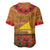 Tokelau ANZAC Day Personalised Baseball Jersey with Poppy Field LT9 - Polynesian Pride