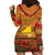 Tokelau ANZAC Day Personalised Hoodie Dress with Poppy Field LT9 - Polynesian Pride