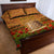 Tokelau ANZAC Day Personalised Quilt Bed Set with Poppy Field LT9 - Polynesian Pride