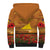 Tokelau ANZAC Day Personalised Sherpa Hoodie with Poppy Field LT9 - Polynesian Pride