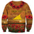 Tokelau ANZAC Day Personalised Sweatshirt with Poppy Field LT9 - Polynesian Pride