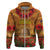 Tokelau ANZAC Day Personalised Zip Hoodie with Poppy Field LT9 Zip Hoodie Art - Polynesian Pride