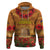 Tokelau ANZAC Day Personalised Zip Hoodie with Poppy Field LT9 Pullover Hoodie Art - Polynesian Pride