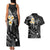 Polynesian Hawaii Couples Matching Tank Maxi Dress And Hawaiian Shirt Molokai Islands with Pacific Plumeria White Vibe LT9 - Polynesian Pride