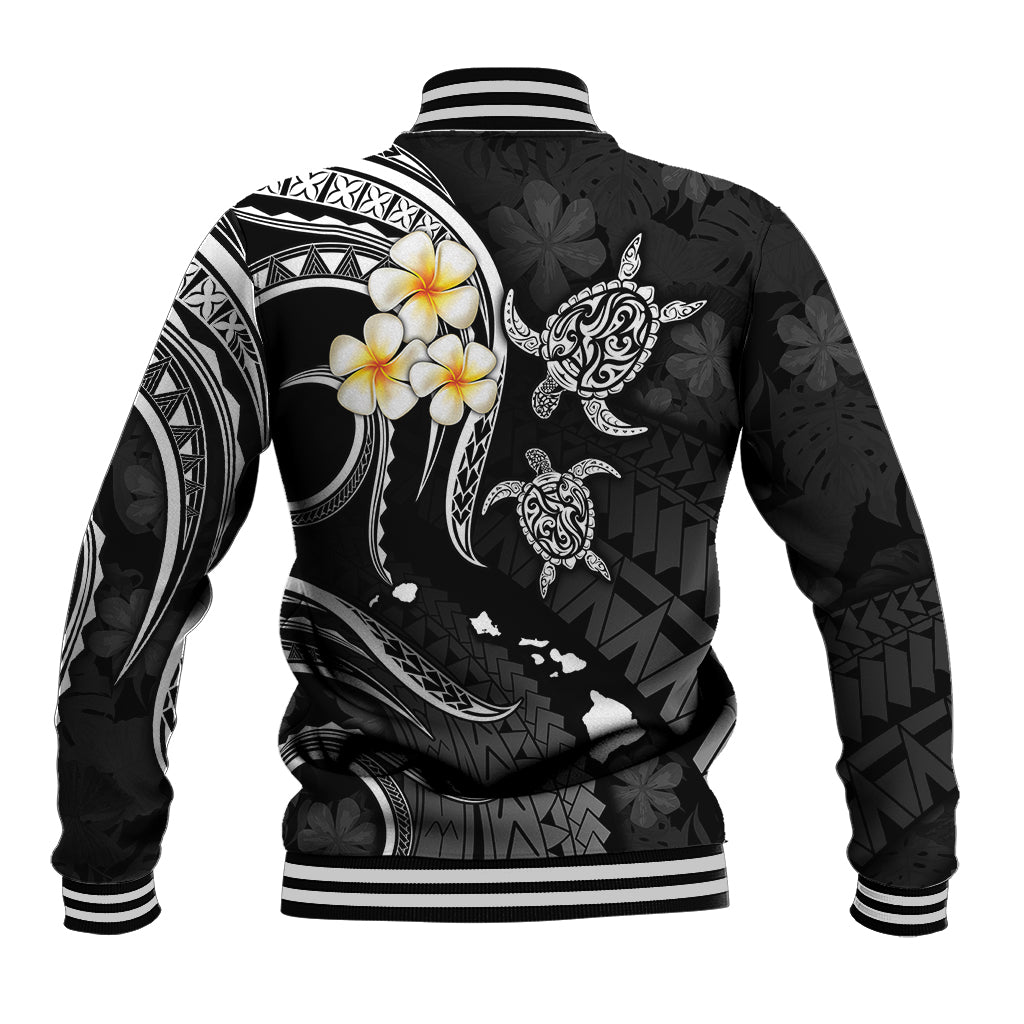 Polynesian Hawaii Baseball Jacket Lanai Islands with Pacific Plumeria White Vibe LT9 - Polynesian Pride