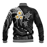 Polynesian Hawaii Baseball Jacket Lanai Islands with Pacific Plumeria White Vibe LT9 - Polynesian Pride