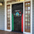 Personalised PNG Hela Province Door Cover Bird of Paradise Tattoo Flag Motif - Polynesian Pride
