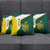 Personalised PNG Jiwaka Province Pillow Cover Bird of Paradise Tattoo Flag Motif - Polynesian Pride