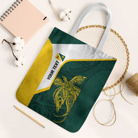 Personalised PNG Jiwaka Province Tote Bag Bird of Paradise Tattoo Flag Motif - Polynesian Pride