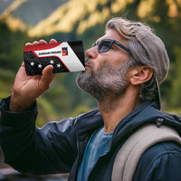 Personalised PNG Sandaun Province 4 in 1 Can Cooler Tumbler Bird of Paradise Tattoo Flag Motif - Polynesian Pride