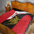 Personalised PNG Sandaun Province Quilt Bird of Paradise Tattoo Flag Motif - Polynesian Pride