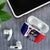 Personalised PNG West New Britain Province AirPods Case Bird of Paradise Tattoo Flag Motif - Polynesian Pride