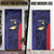 Personalised PNG West New Britain Province Door Cover Bird of Paradise Tattoo Flag Motif - Polynesian Pride
