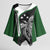 Personalised PNG Western Highlands Province Kimono Sleeve Blouse Bird of Paradise Tattoo Flag Motif - Polynesian Pride