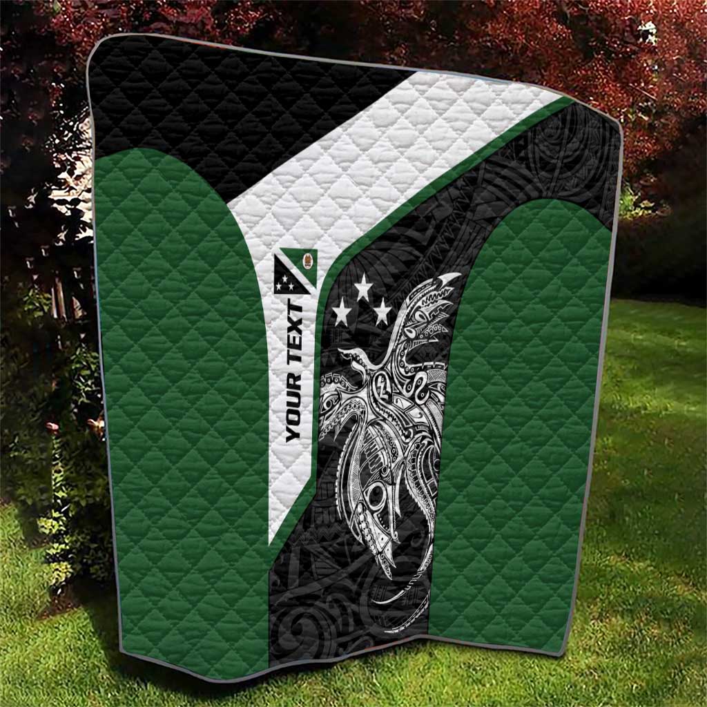 Personalised PNG Western Highlands Province Quilt Bird of Paradise Tattoo Flag Motif - Polynesian Pride