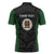 Personalised PNG Western Highlands Province Zipper Polo Shirt Bird of Paradise Tattoo Flag Motif - Polynesian Pride