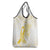 Be Bold Go Gold Polyneisan Ribbon Childhood Personalised Grocery Bag