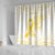 Be Bold Go Gold Polyneisan Ribbon Childhood Personalised Shower Curtain