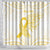 Be Bold Go Gold Polyneisan Ribbon Childhood Personalised Shower Curtain