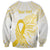 Be Bold Go Gold Polyneisan Ribbon Childhood Personalised Sweatshirt