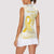 Be Bold Go Gold Polyneisan Ribbon Childhood Personalised Women Sleeveless Polo Shirt