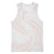 White Sunday Lotu Tamaiti Basketball Jersey Polynesian Wave Pastel Blush - Polynesian Pride