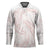 White Sunday Lotu Tamaiti Hockey Jersey Polynesian Wave Pastel Blush - Polynesian Pride