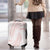 White Sunday Lotu Tamaiti Luggage Cover Polynesian Wave Pastel Blush - Polynesian Pride