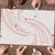 White Sunday Lotu Tamaiti Puzzle Polynesian Wave Pastel Blush - Polynesian Pride