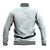 White Sunday Lotu Tamaiti Baseball Jacket Polynesian Wave Pastel Cyan - Polynesian Pride
