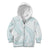 White Sunday Lotu Tamaiti Kid Hoodie Polynesian Wave Pastel Cyan - Polynesian Pride
