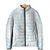 White Sunday Lotu Tamaiti Padded Jacket Polynesian Wave Pastel Cyan - Polynesian Pride