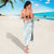 White Sunday Lotu Tamaiti Sarong Polynesian Wave Pastel Cyan - Polynesian Pride