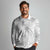 White Sunday Lotu Tamaiti Long Sleeve Polo Shirt Polynesian Wave Pastel Gray - Polynesian Pride
