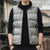 White Sunday Lotu Tamaiti Sleeveless Puffer Jacket Polynesian Wave Pastel Gray - Polynesian Pride